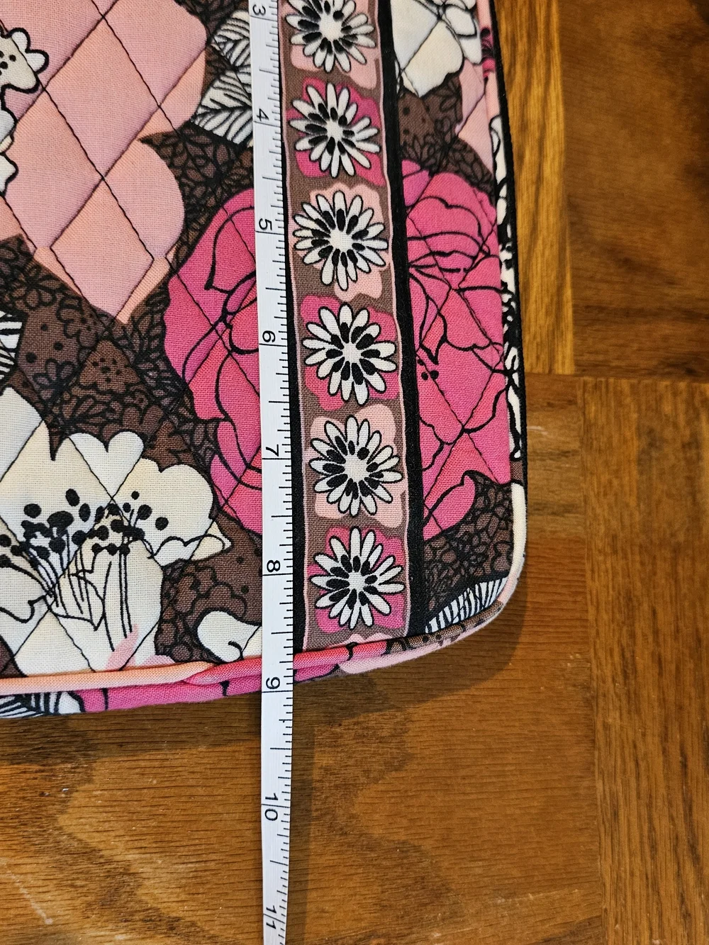 Vera Bradley Pink Floral Quilted Tablet Holder